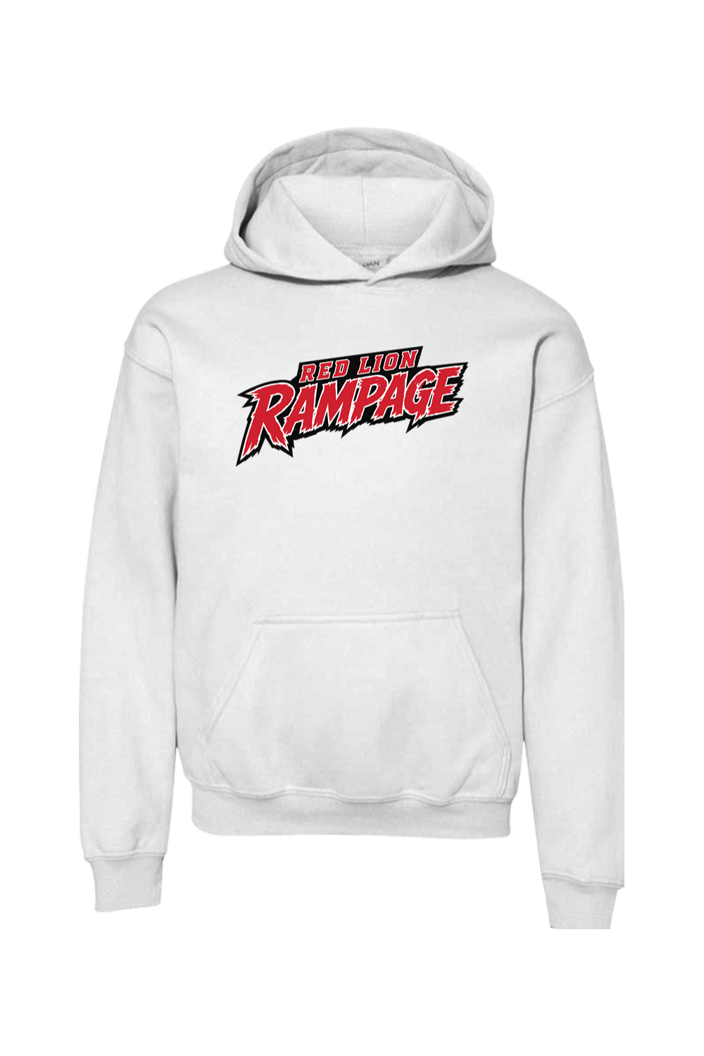 Red Lion Rampage DTF Youth Heavy Blend Hooded Sweatshirt