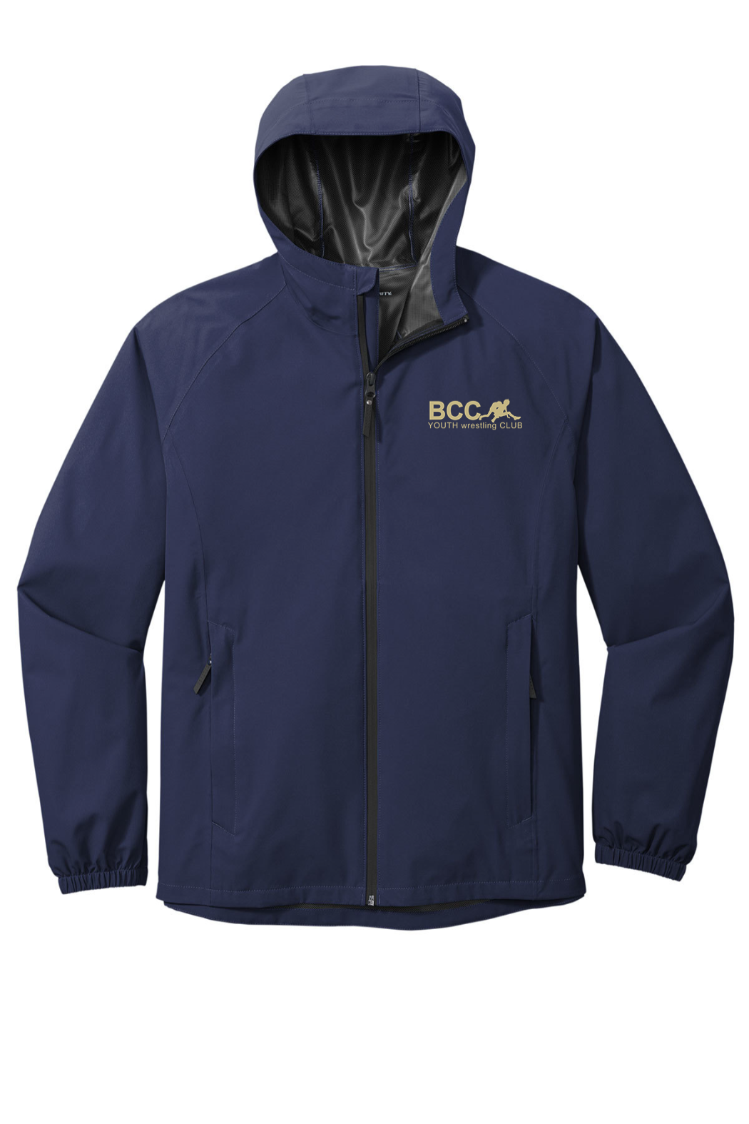 BCC Youth Wrestling DTF Essential Rain Jacket