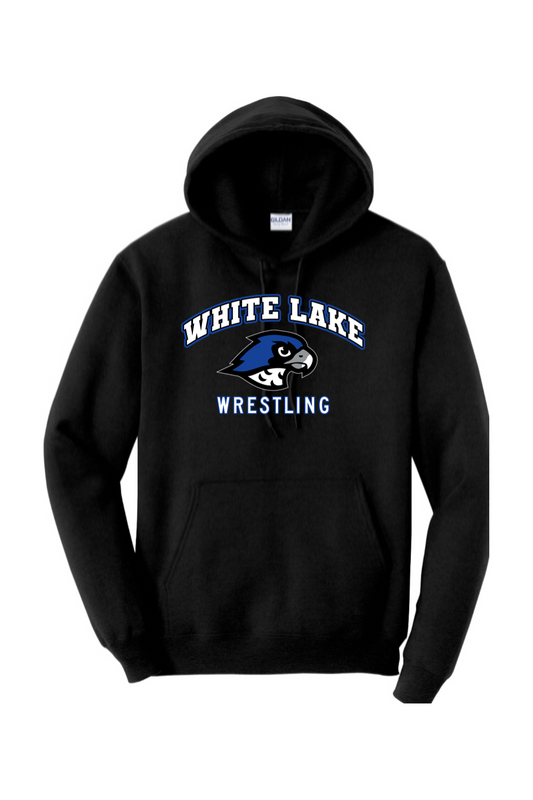 White Lake MS Wrestling Heavy Blend Hooded Sweatshirt
