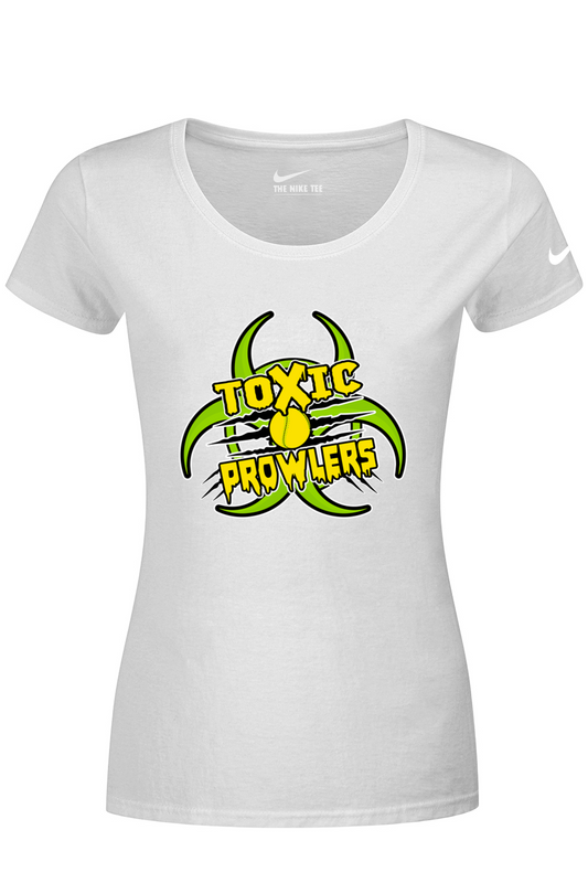 Toxic Prowlers Softball Nike Ladies Dri-FIT Cotton/Poly Scoop Neck Tee
