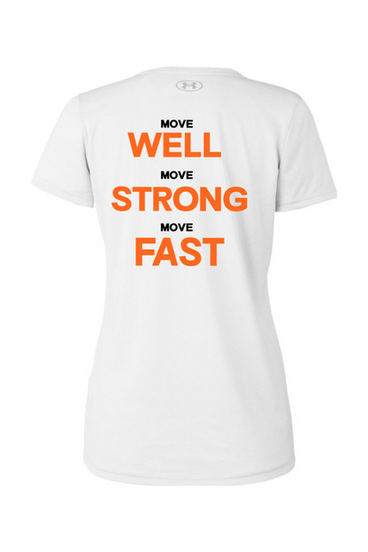 Bulldog Power DTF Under Armour Ladies' Team Tech T-Shirt