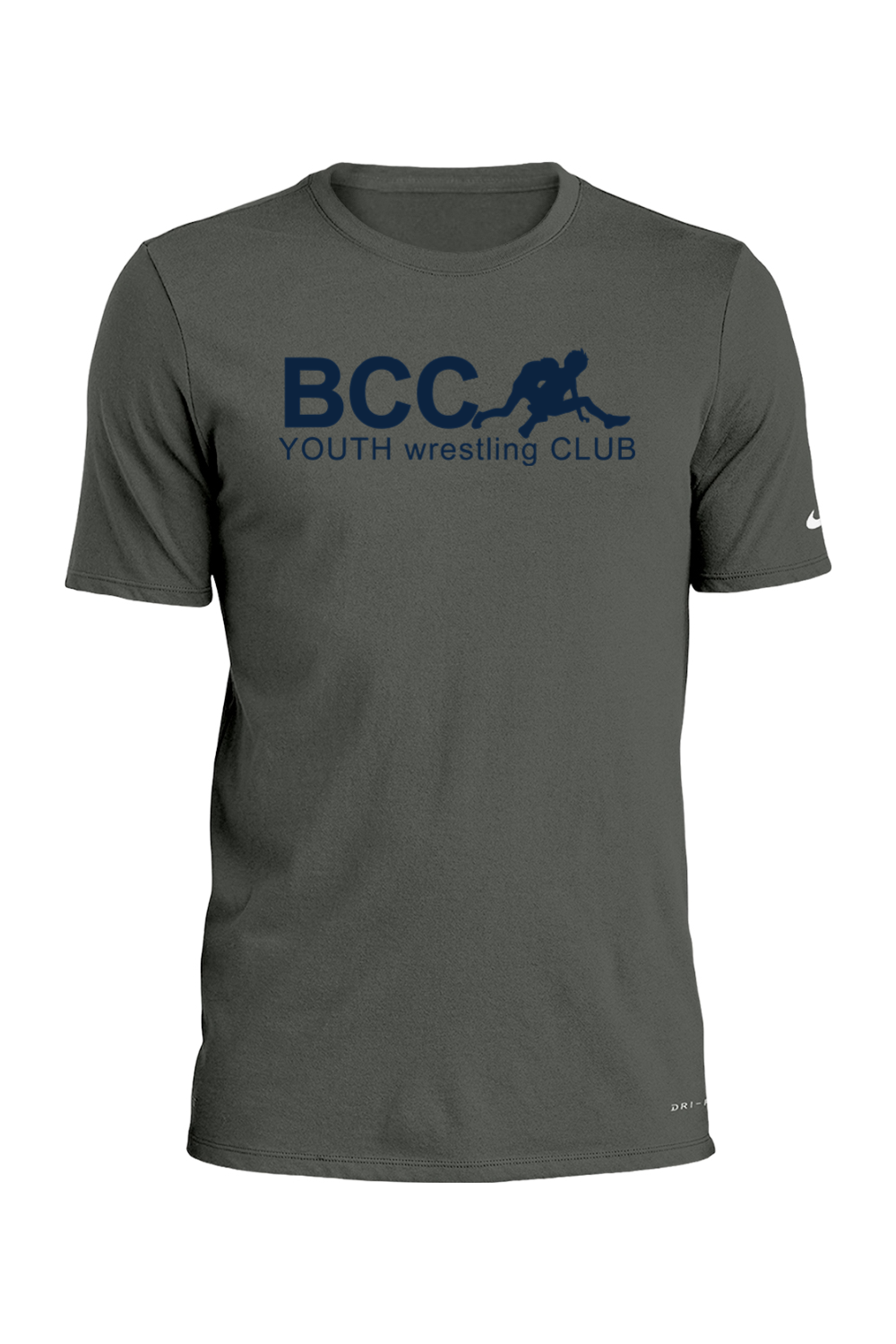 BCC Youth Wrestling Nike Dri-FIT Cotton/Poly Tee