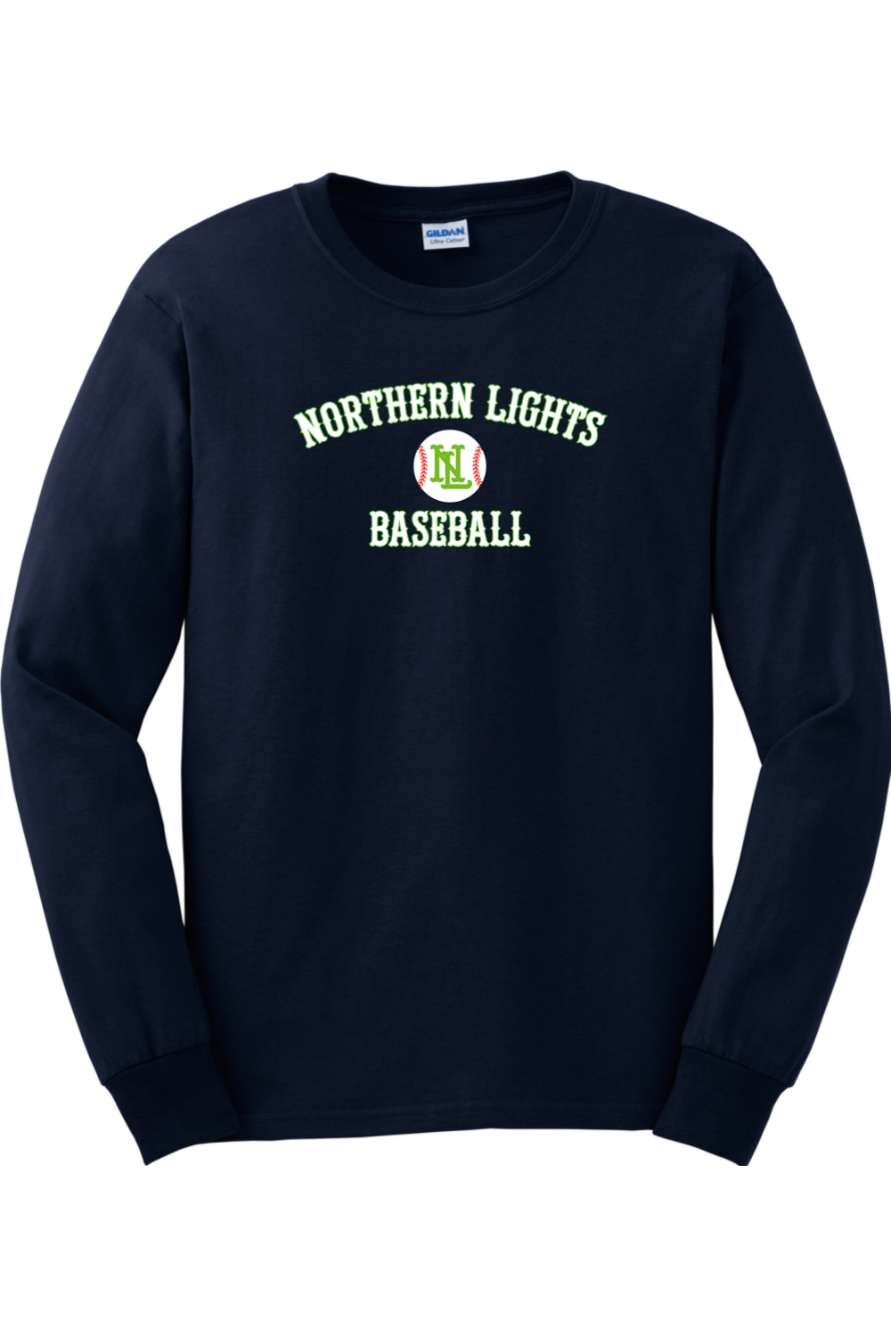 Northern Lights Cotton Long Sleeve T-Shirt