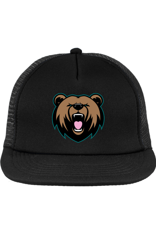Grizzly's Baseball Flat Bill Snapback Trucker Cap