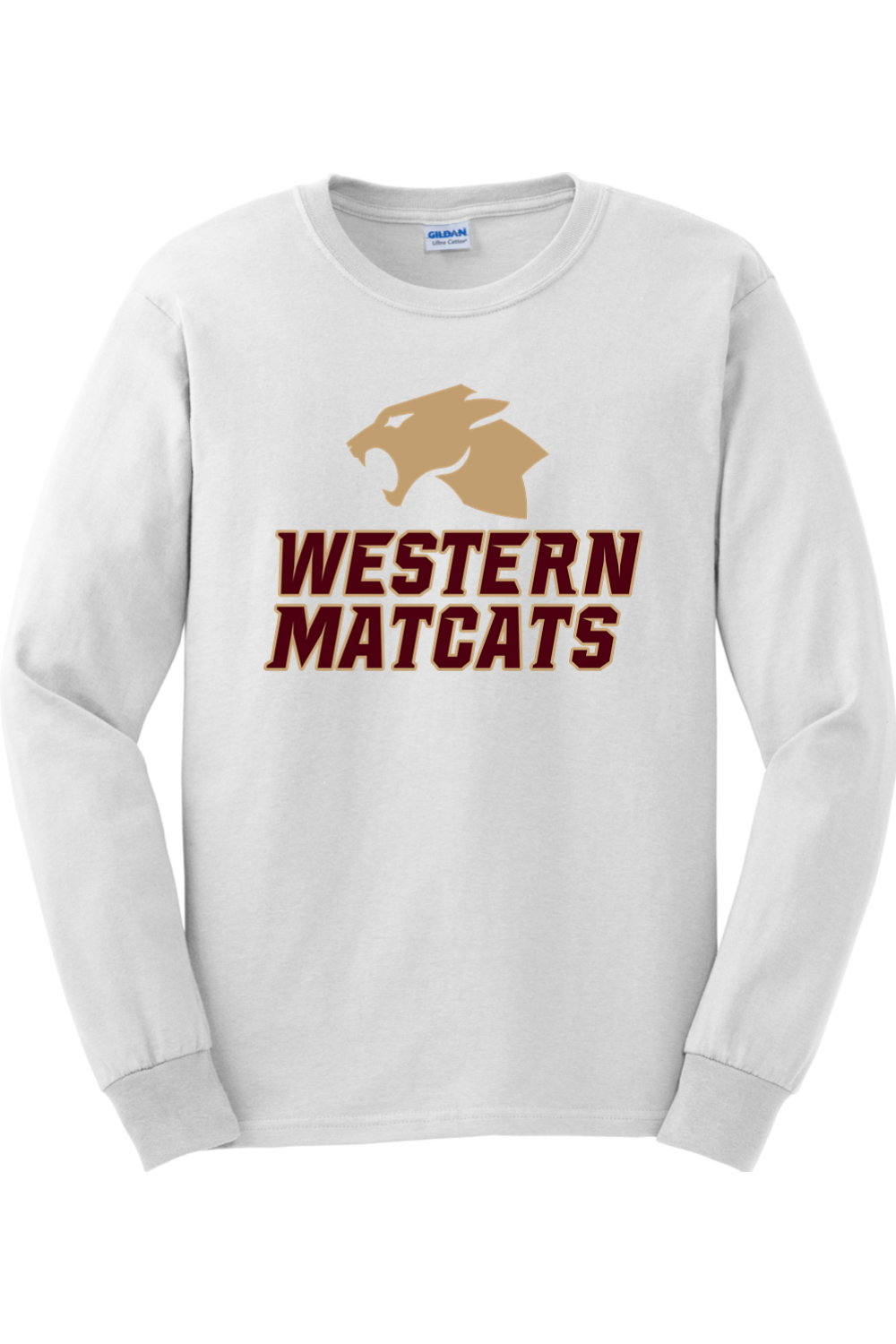 Parma Matcats DTF Ultra Cotton Long Sleeve T-Shirt