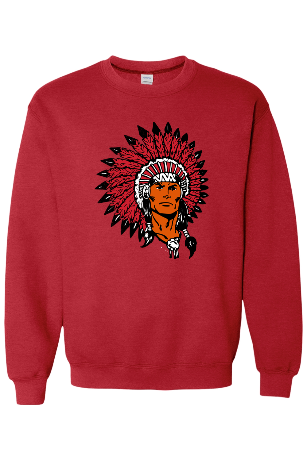 Bellefontaine Chiefs Heavy Blend Crewneck Sweatshirt