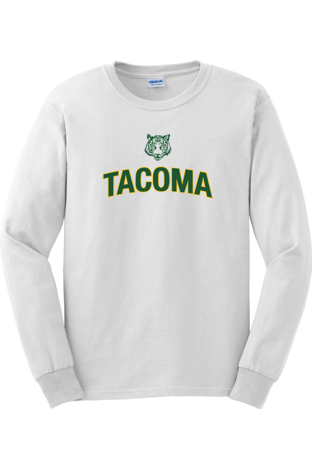 Tacoma Tigers Basketball DTF Ultra Cotton Long Sleeve T-Shirt