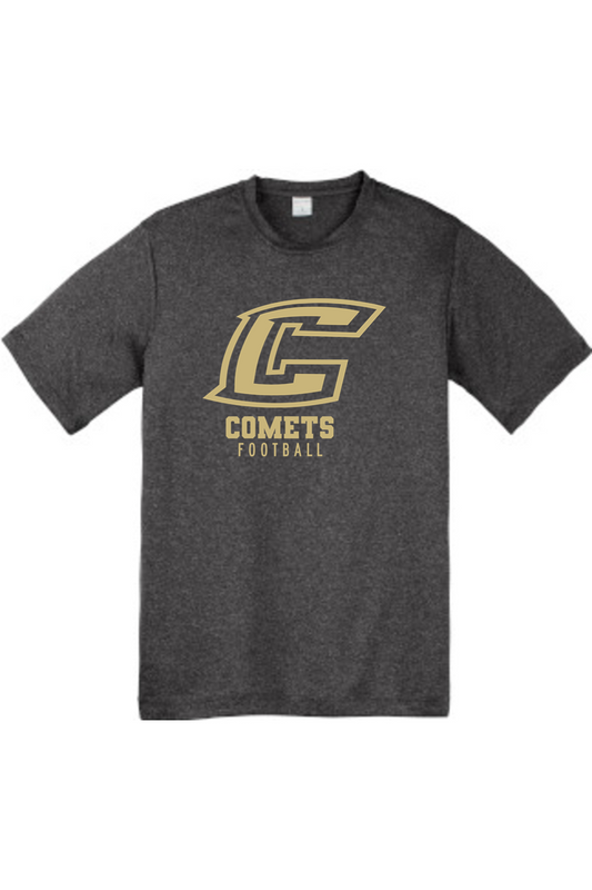 Comets Football DTF Youth Heather Contender  Tee