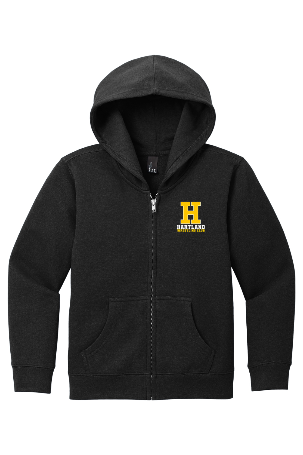 Hartland Wrestling Club DTF District Youth V.I.T. Fleece Full-Zip Hoodie