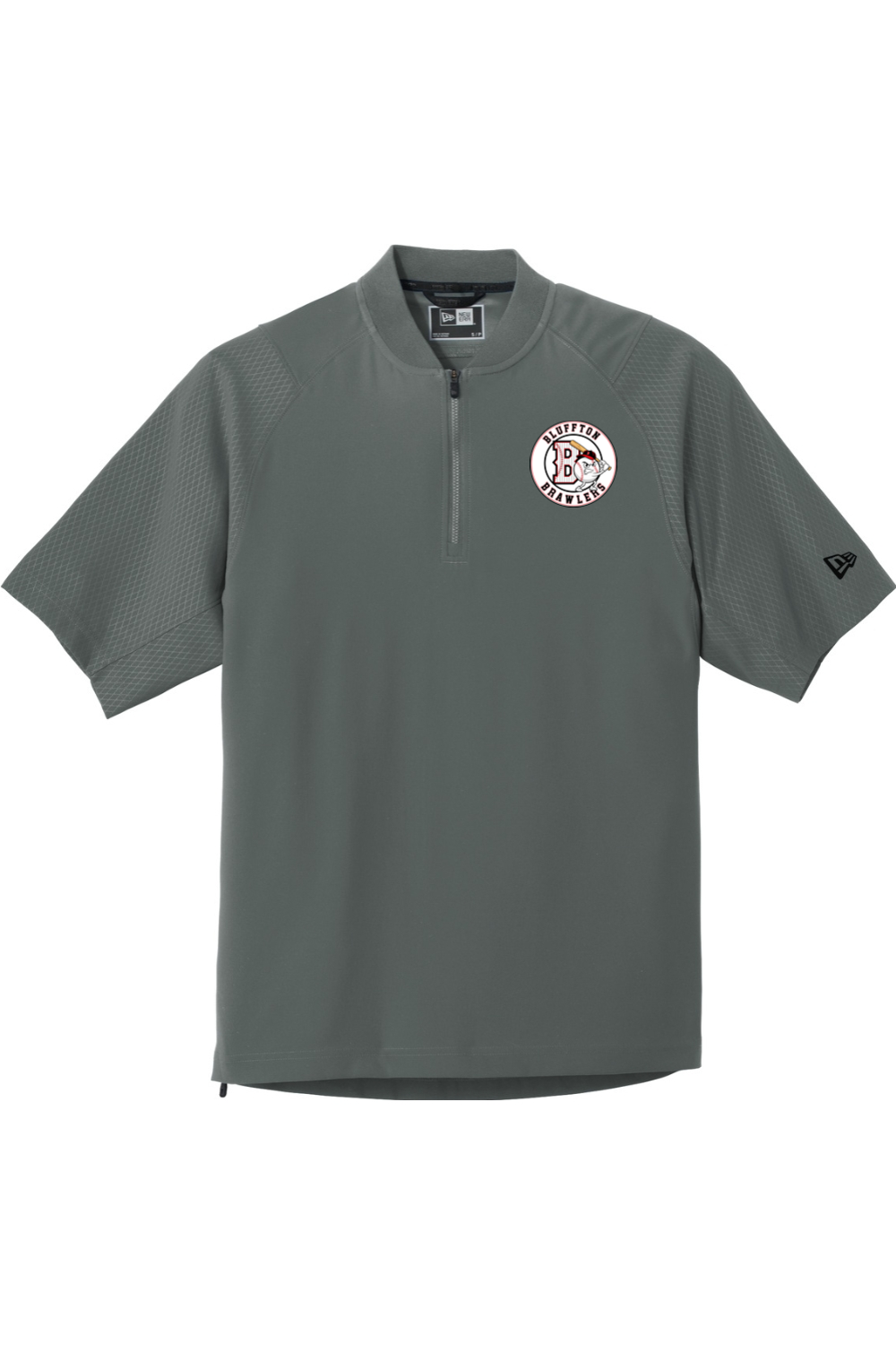 Brawlers Baseball Cage Short Sleeve 1/4-Zip Jacket