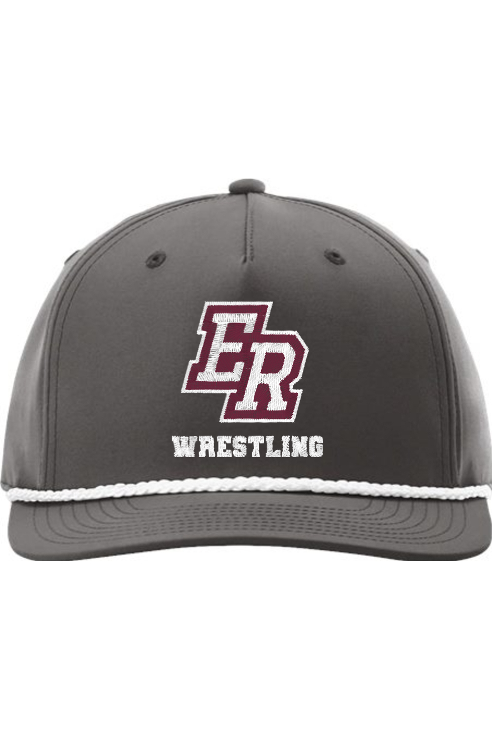 Eaton Rapids Wrestling Embroidered Five Panel Classic Rope Cap