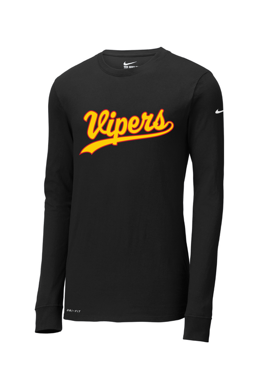 Scottsdale Vipers Baseball Nike Dri-FIT Cotton/Poly Long Sleeve Tee
