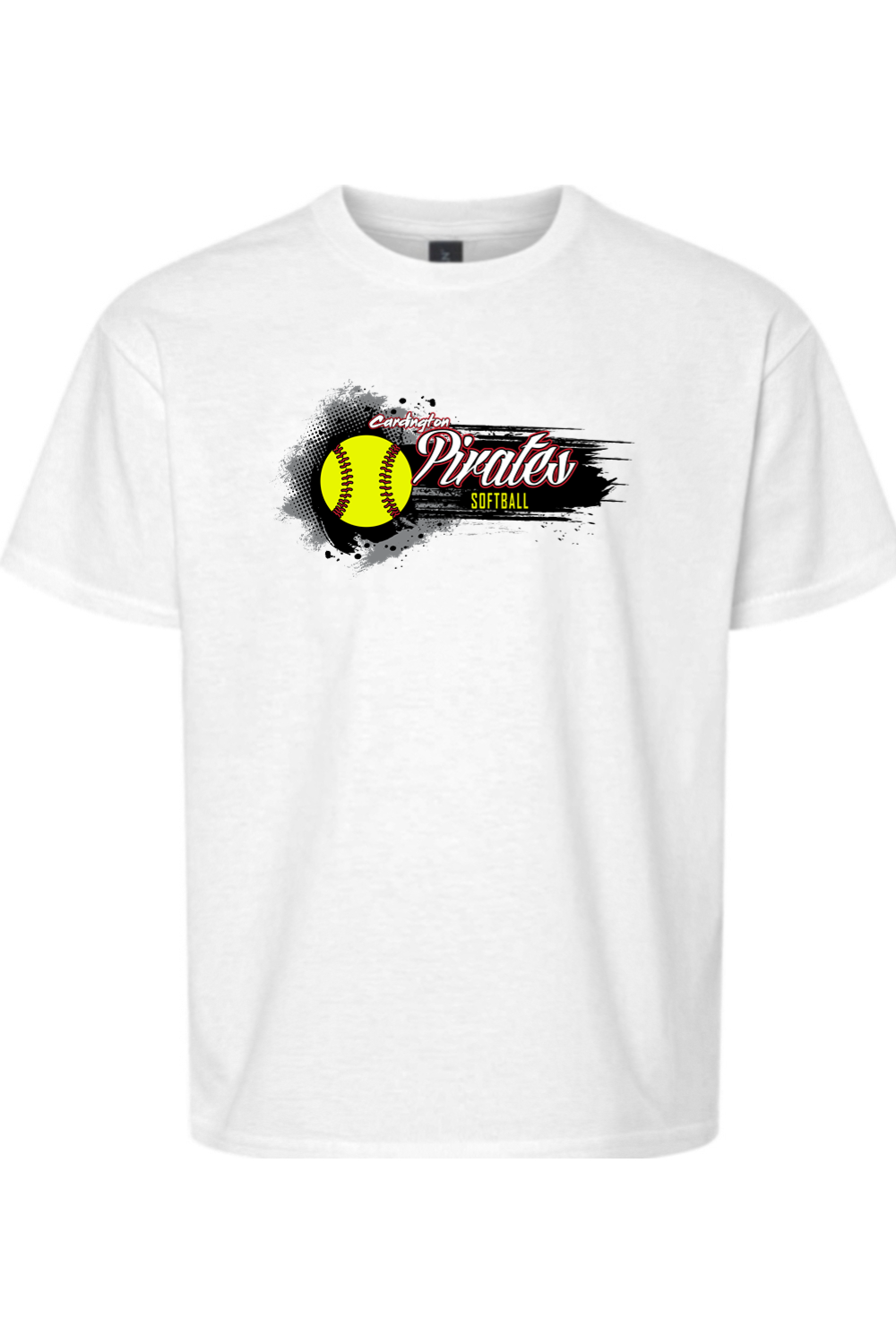 Cardington Pirates Softball DTF Youth Softstyle T-Shirt