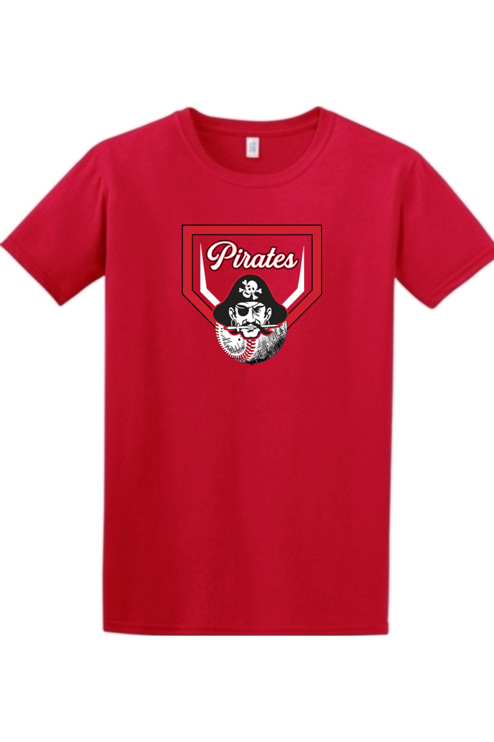 Cardington Pirates Softball DTF Softstyle T-Shirt