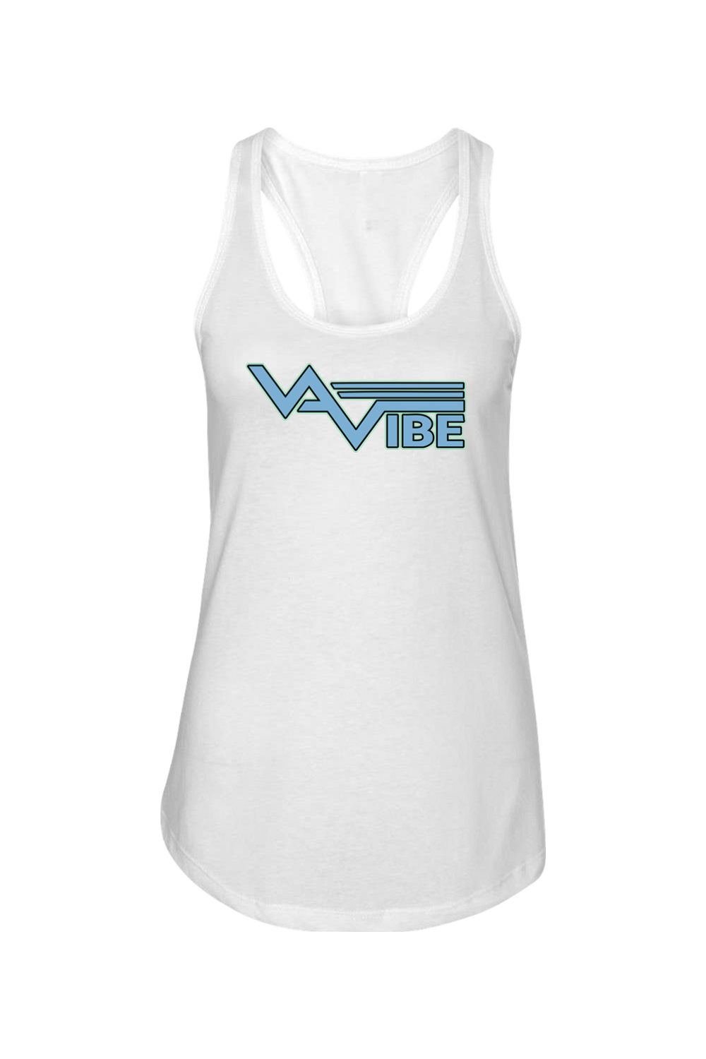 VA Vibe Softball DTF Women's Racerback Tank
