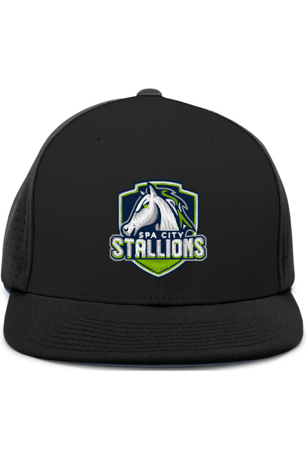 Spa City Stallions Pacific Headwear Perforated F3 Performance Flexfit Cap (Fulfill)