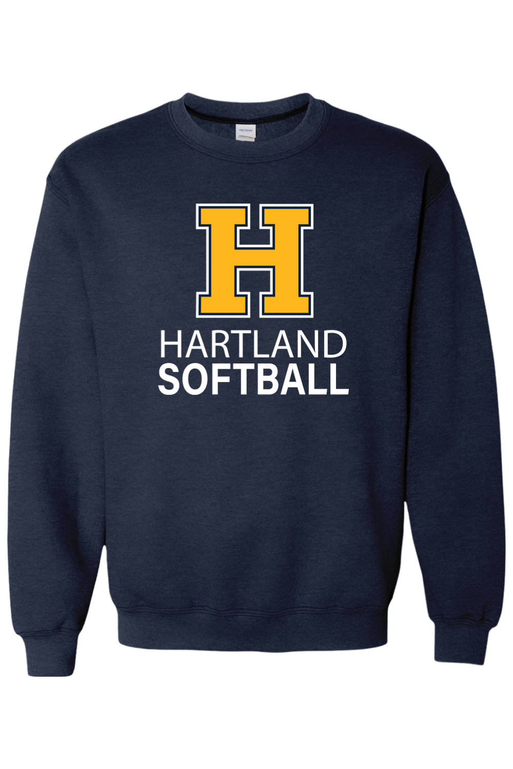 Hartland Softball Heavy Blend Crewneck Sweatshirt