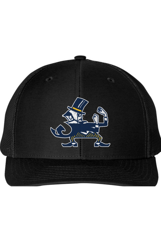 B-CC Wrestling Embroidery Snapback Trucker Cap