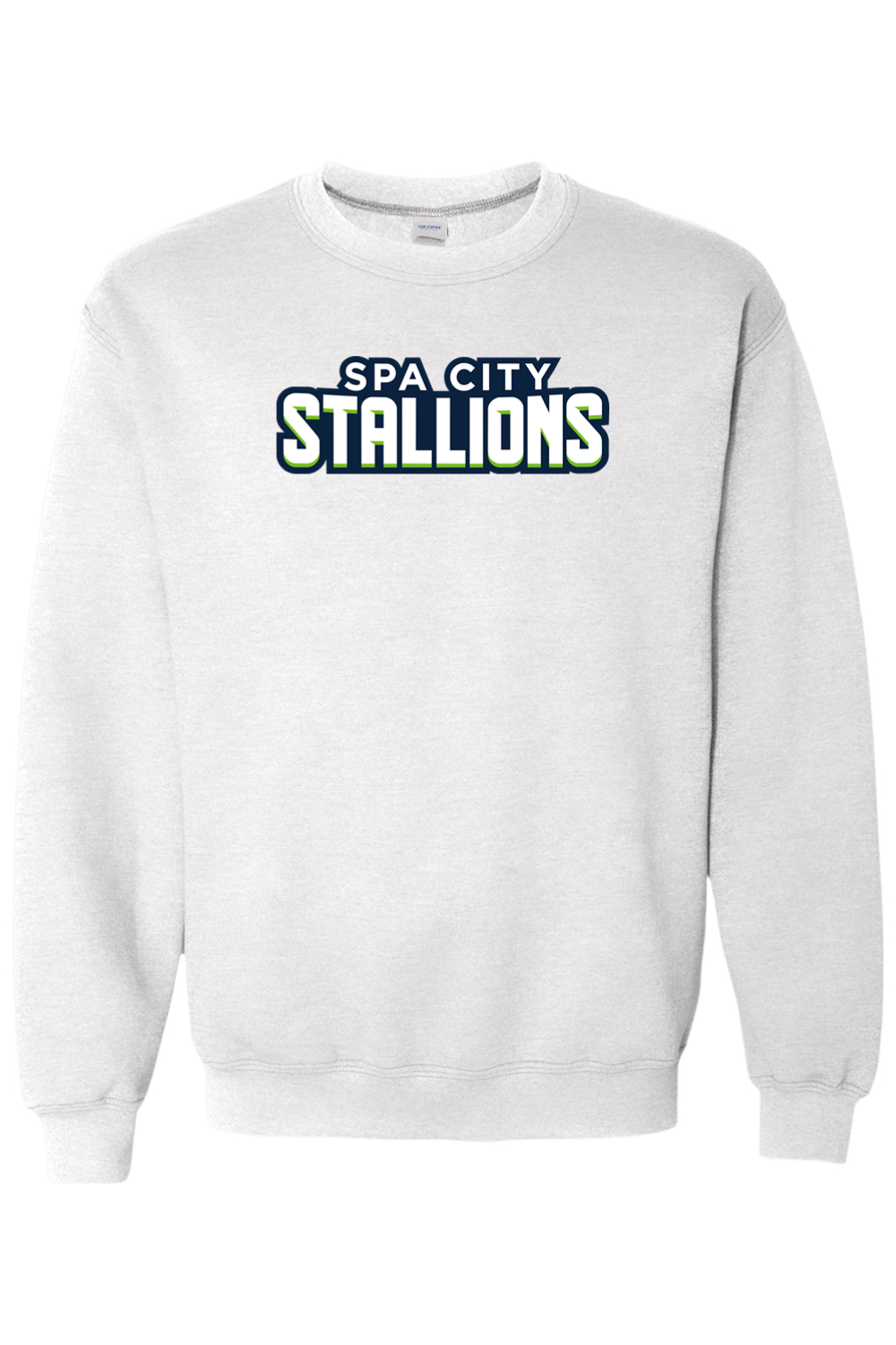 Spa City Stallions DTF Heavy Blend Crewneck Sweatshirt