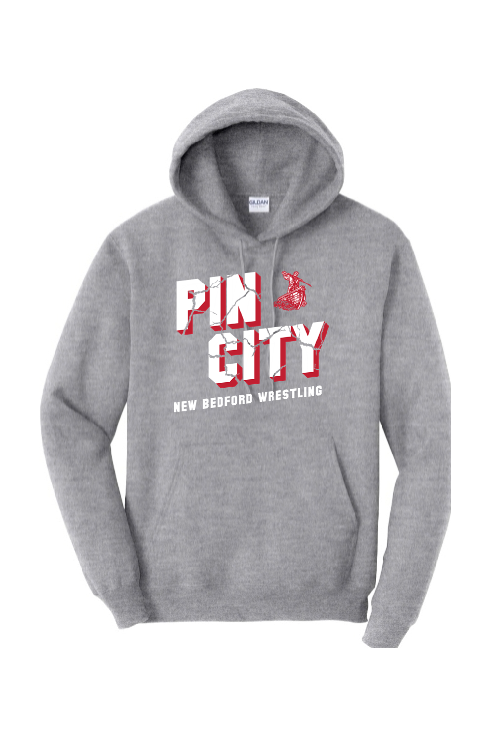 New Bedford Wrestling DTF Heavy Blend Hooded Sweatshirt