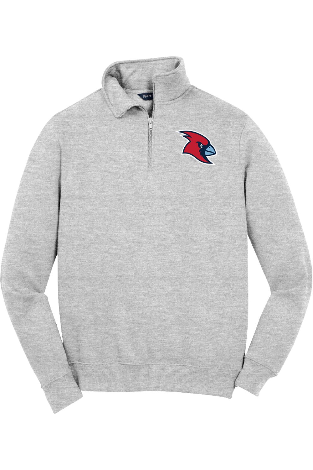 Marion Redbirds Baseball DTF 1/4-Zip Sweatshirt