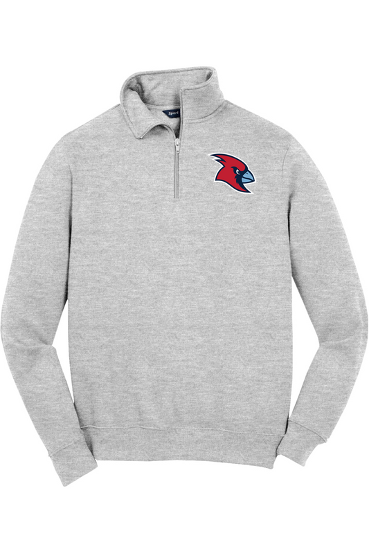 Marion Redbirds Baseball DTF 1/4-Zip Sweatshirt