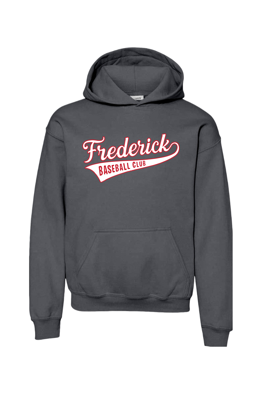 Frederick Bulls Youth Heavy Blend Hooded Sweatshirt