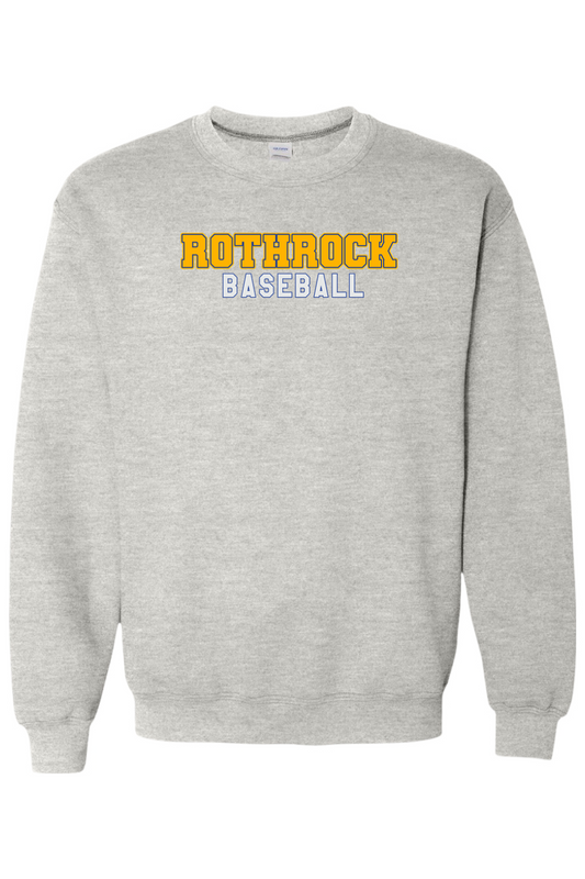 Rothrock Baseball Heavy Blend Crewneck Sweatshirt