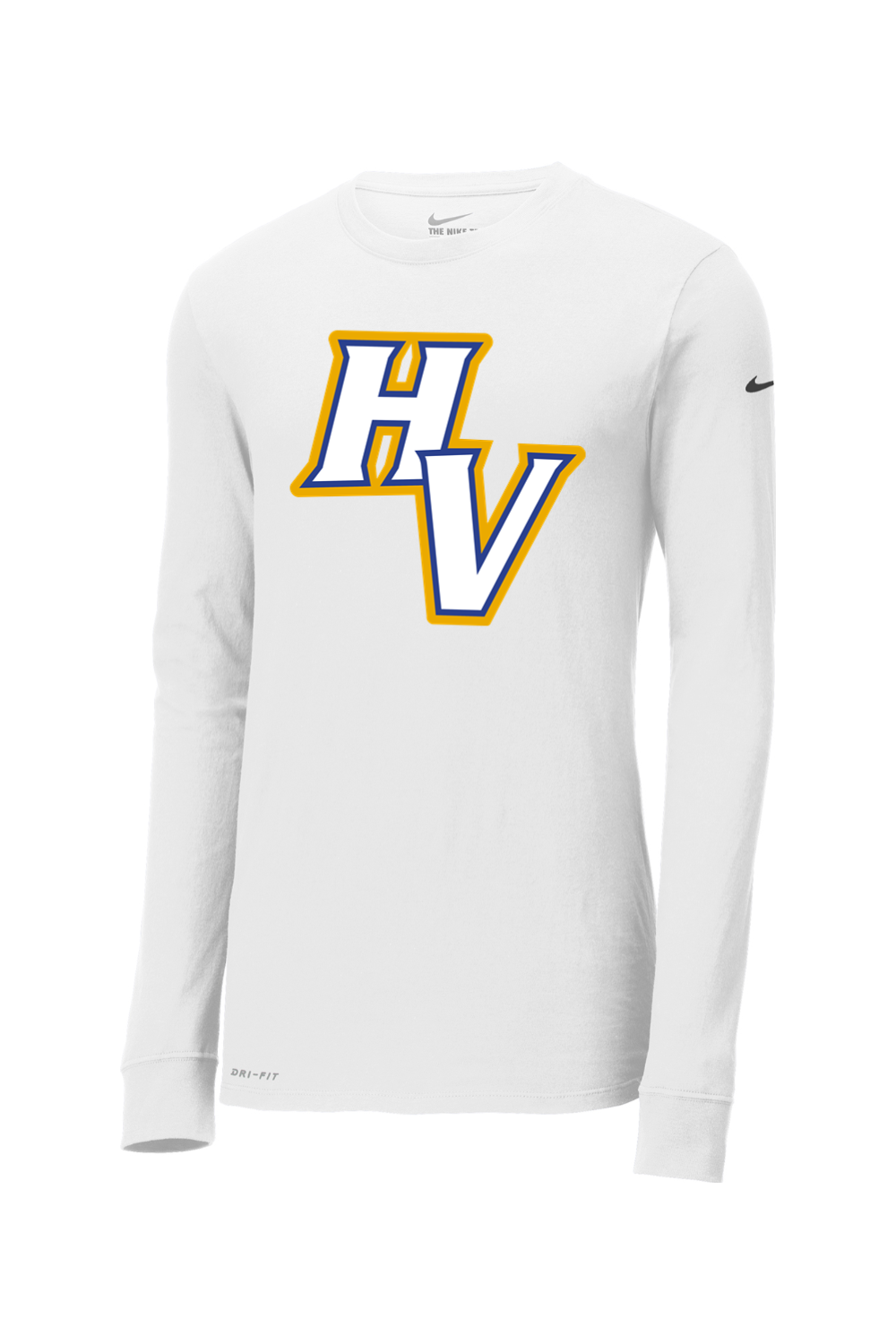 Hopkins High School Football DTF Nike Dri-FIT Cotton/Poly Long Sleeve Tee