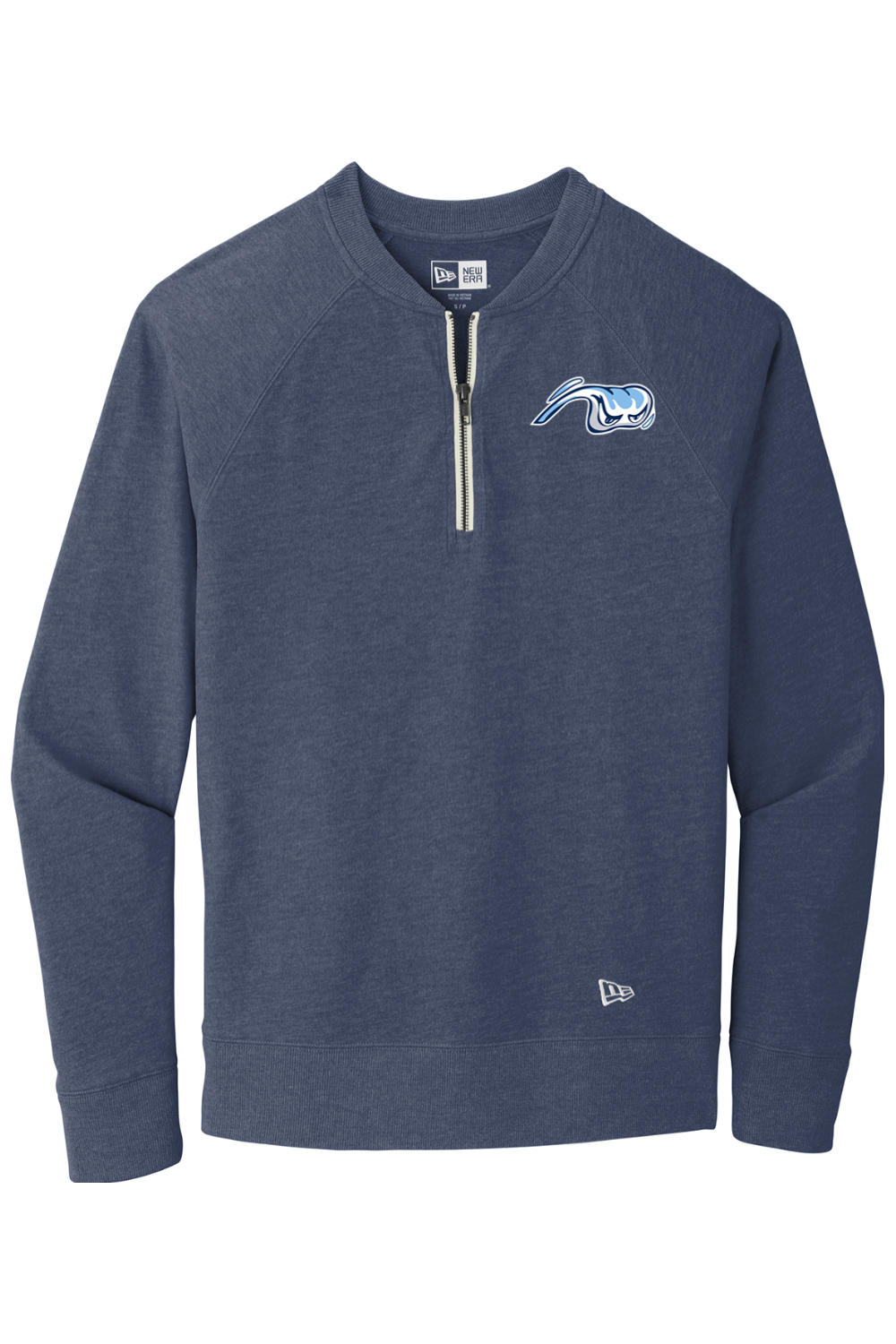 Whitecaps Baseball Sueded Cotton Blend 1/4-Zip Pullover