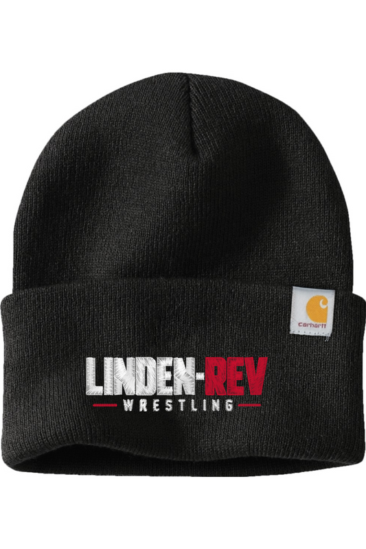 Linden Rev Wrestling Embroidered Carhartt Watch Cap 2.0