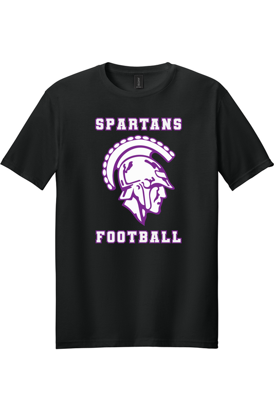 Spartans Football DTF Softstyle T-Shirt