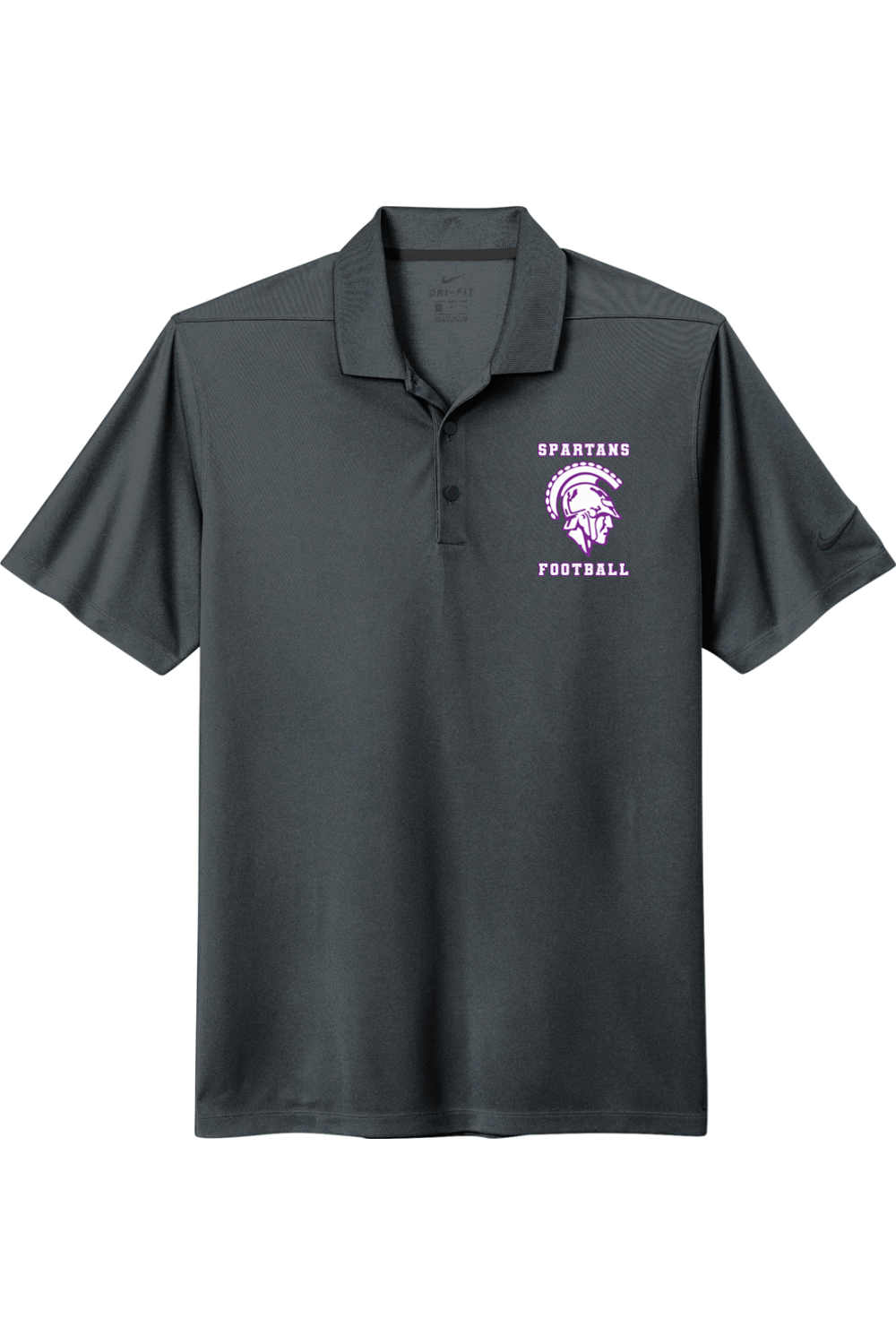 Spartans Football DTF Nike Dri-FIT Micro Pique 2.0 Polo
