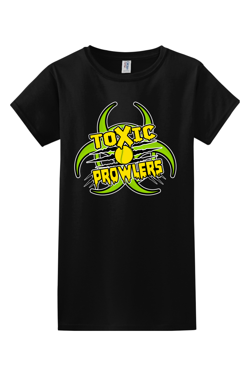 Toxic Prowlers Softball Softstyle Ladies' T-Shirt