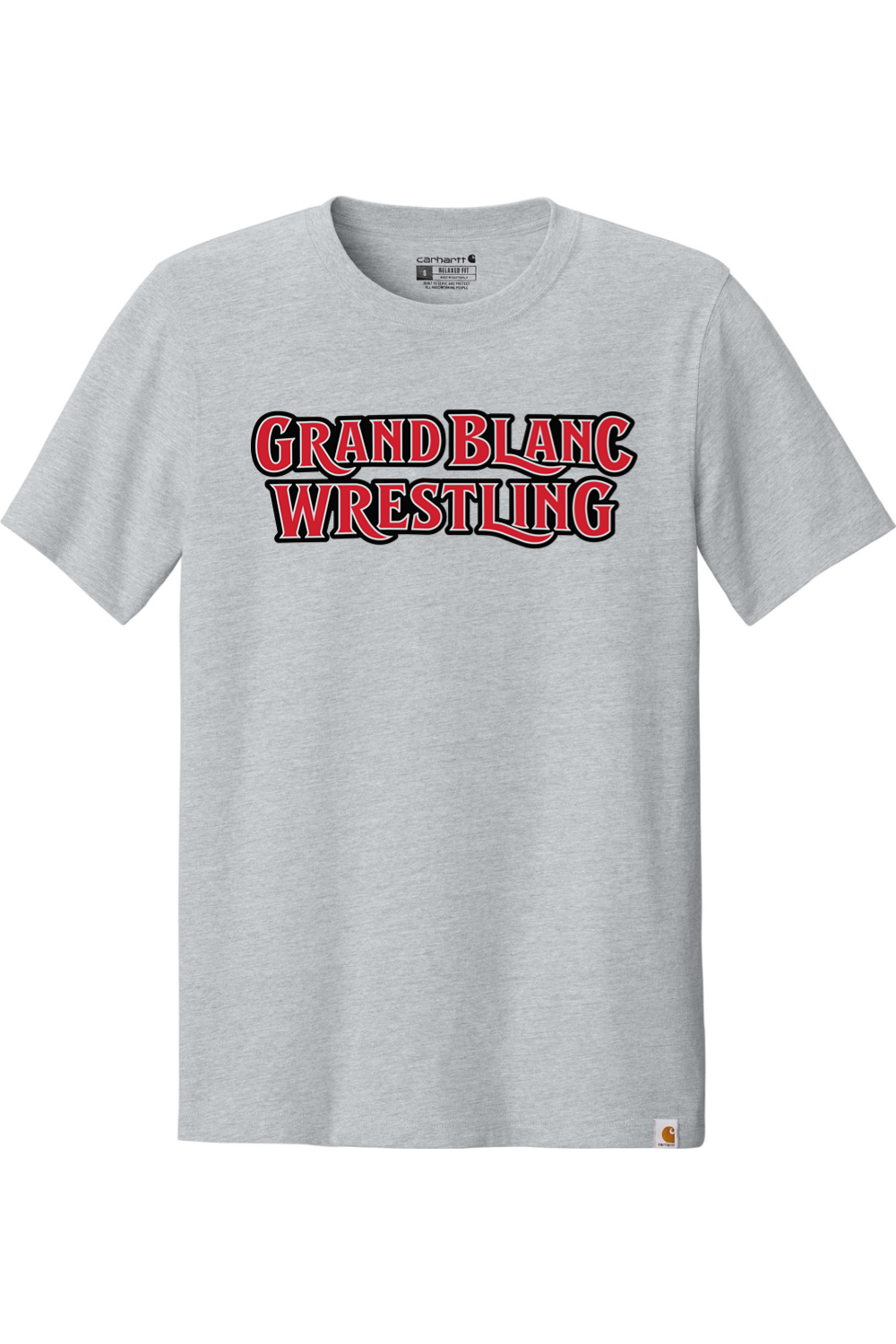 Grand Blanc Wrestling DTF Carhartt Short Sleeve T-Shirt