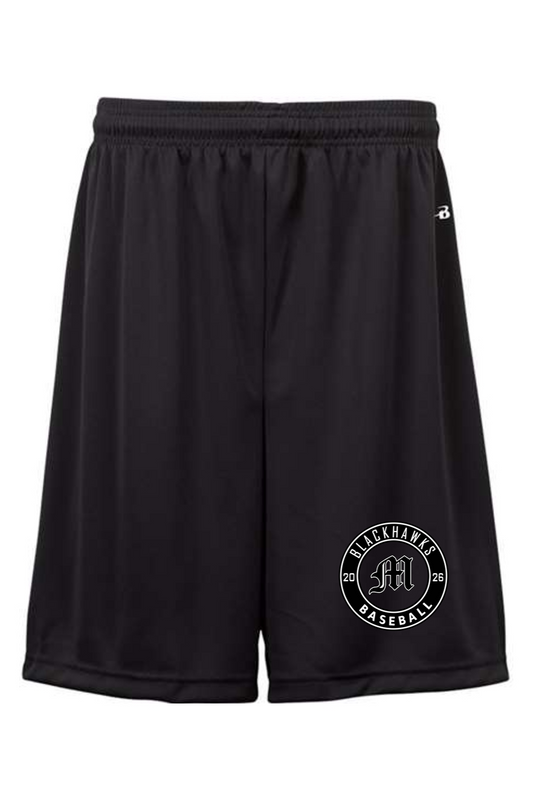 Marshalls Blackhawks 6 Inch Youth Short