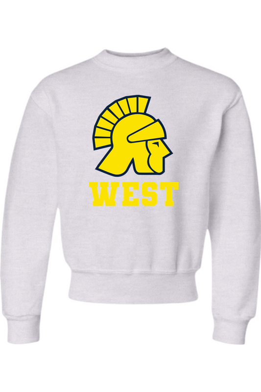Wausau West Wrestling Youth NuBlend Crewneck Sweatshirt