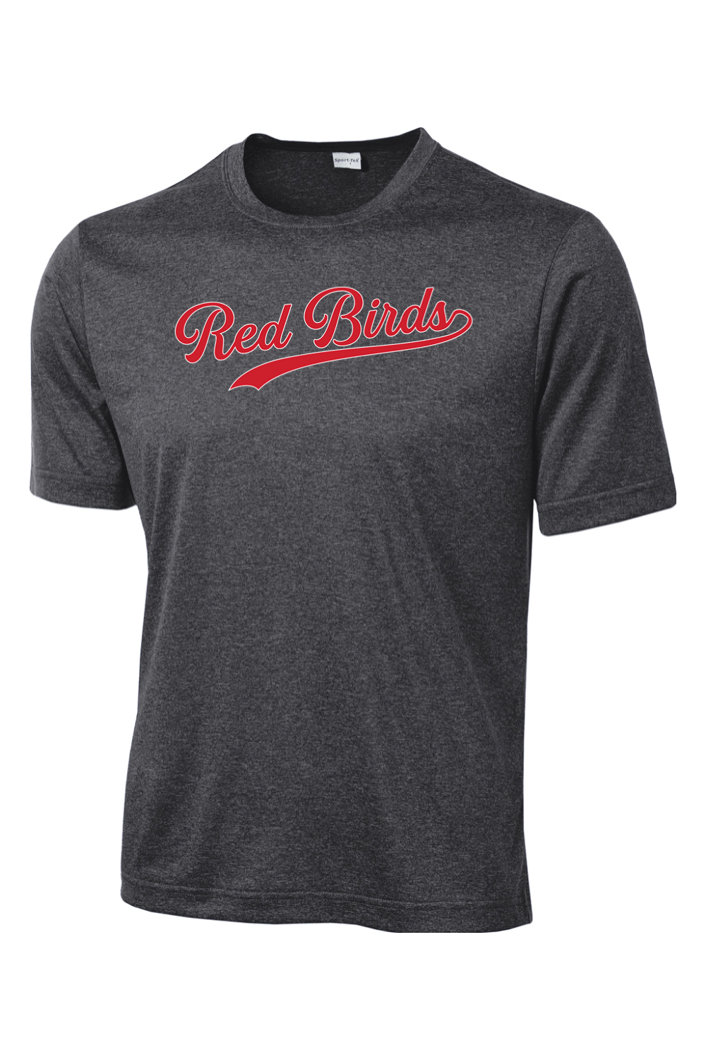 Marion Redbirds Baseball DTF Heather Contender Tee