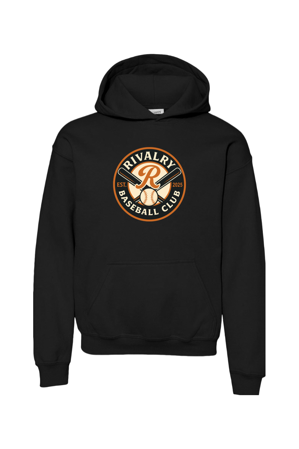 Rivalry Baseball Youth Heavy Blend Hooded Sweatshirt