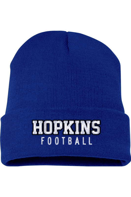 Hopkins Football Classics Cuffed Beanie