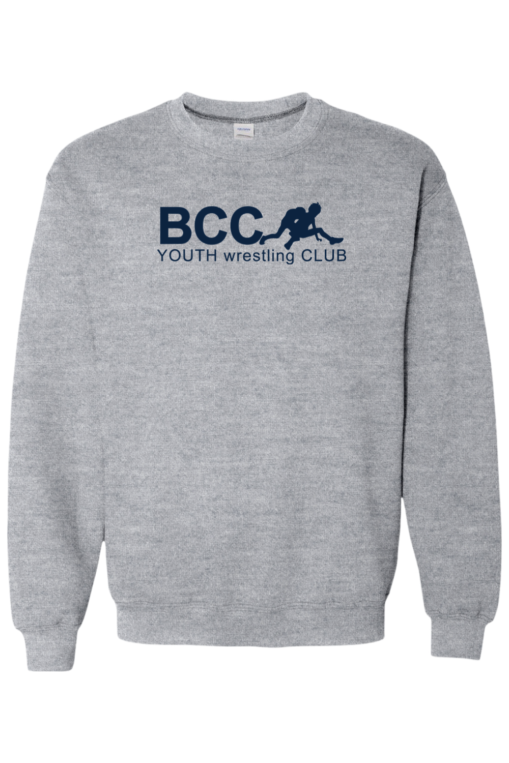 BCC Youth Wrestling Heavy Blend Crewneck Sweatshirt
