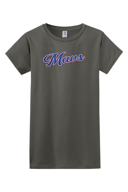 Maverick Manchester Baseball Softstyle Ladies' T-Shirt