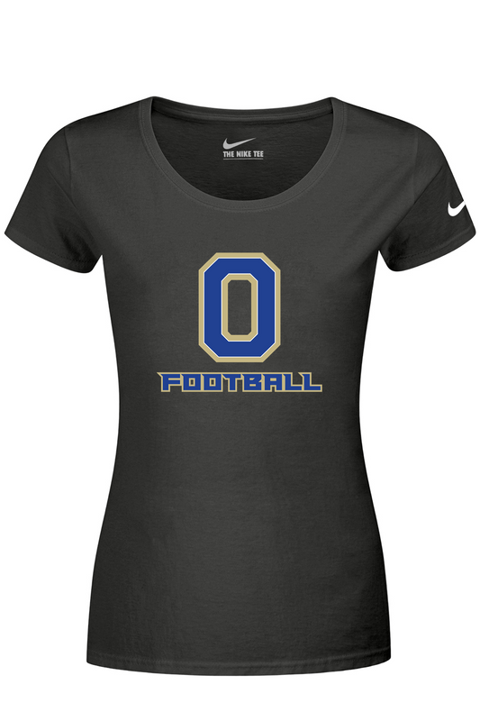 Onekama Portagers Football Nike Ladies Dri-FIT Cotton/Poly Scoop Neck Tee
