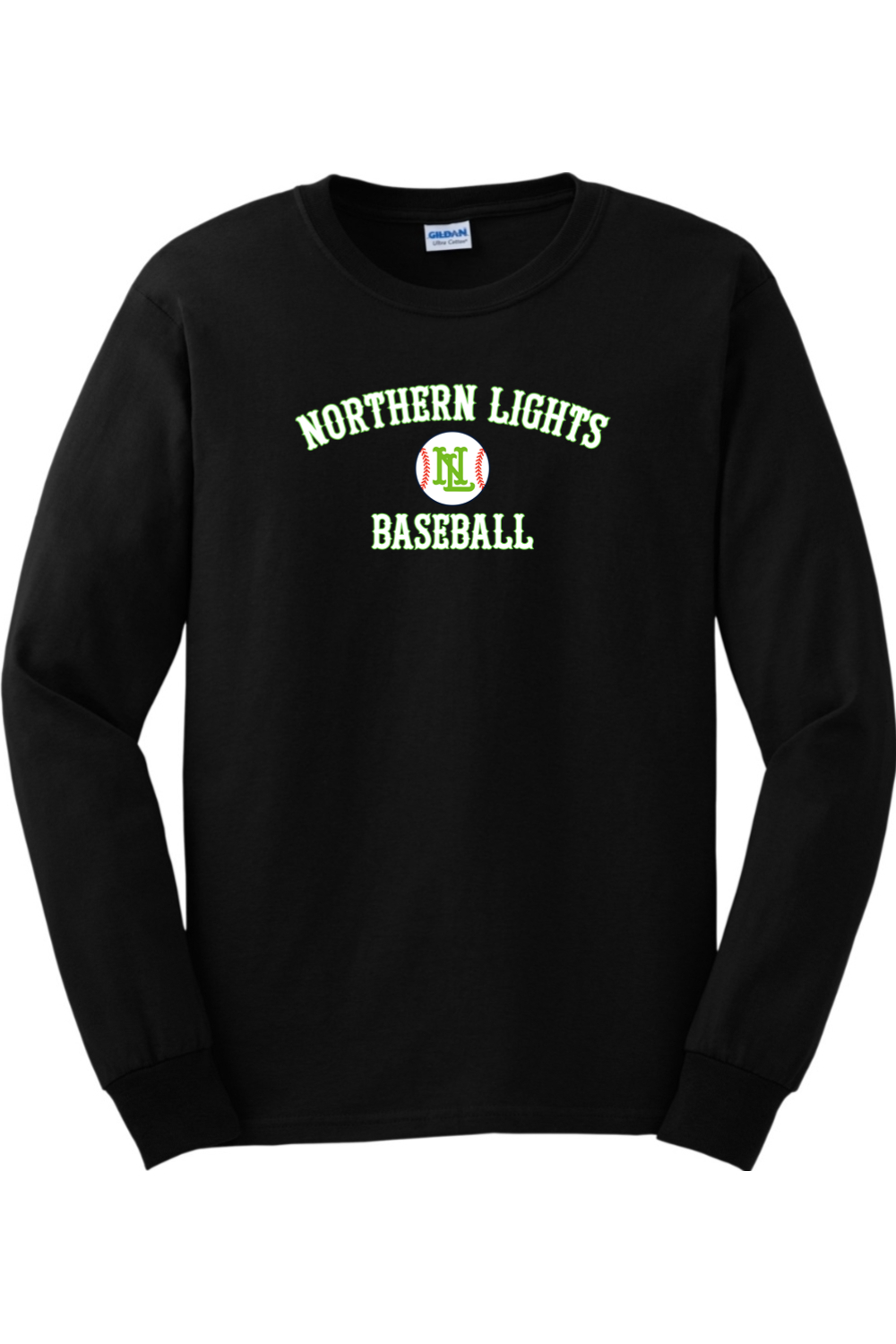 Northern Lights Cotton Long Sleeve T-Shirt