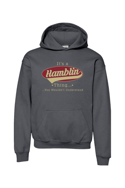 Hamblin Family Youth Heavy Blend Hooded Sweatshirt