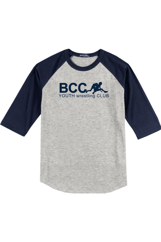 BCC Youth Wrestling Colorblock Raglan Jersey