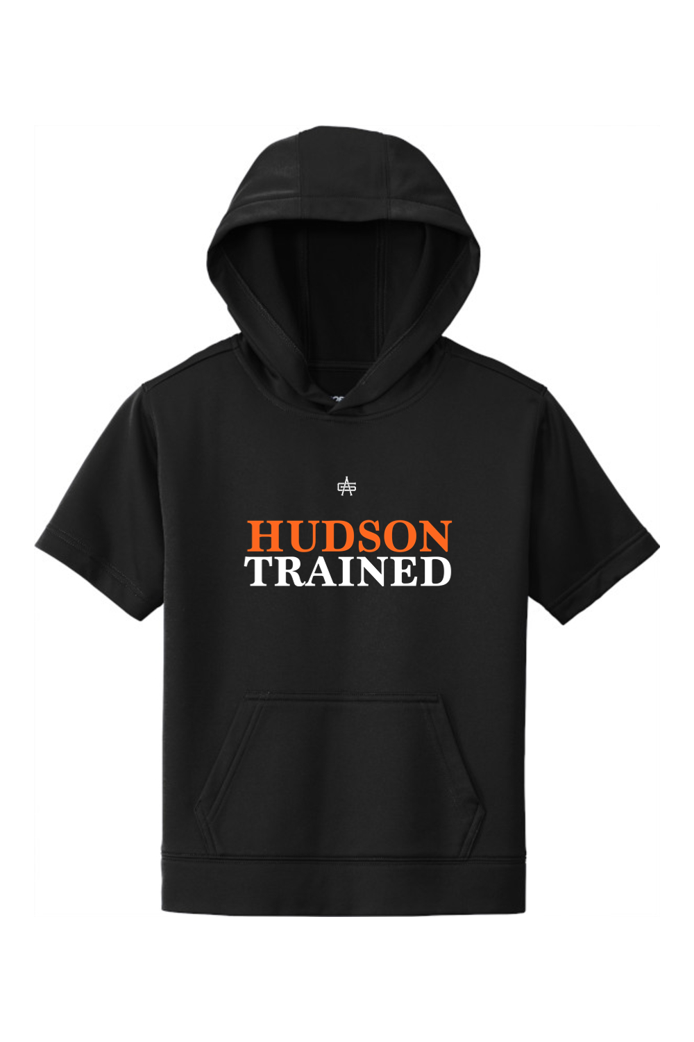 Hudson Trained DTF Youth Sport-Wick Fleece Short Sleeve Hooded Pullover