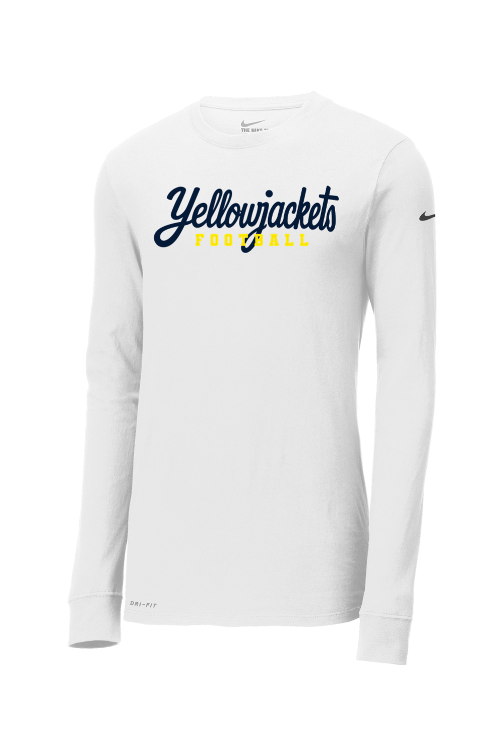 Memphis Football DTF Nike Dri-FIT Cotton/Poly Long Sleeve Tee