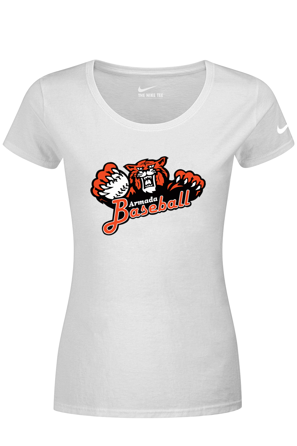 Armada Baseball Nike Ladies Dri-FIT Cotton/Poly Scoop Neck Tee
