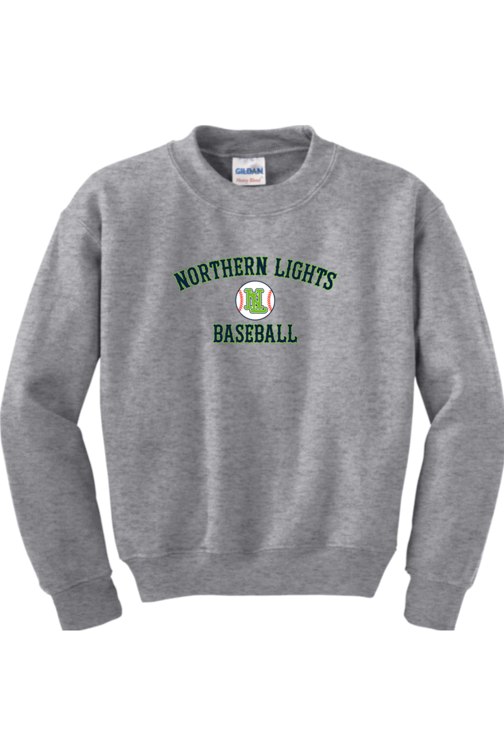 Northern Lights Youth Heavy Blend Crewneck Sweatshirt
